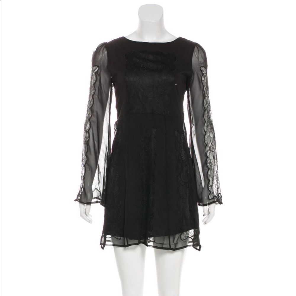 Stone Cold Fox Lace Mini Dress